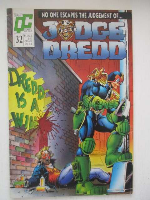 QC COMICS - JUDGE DREDD - NO. 32
