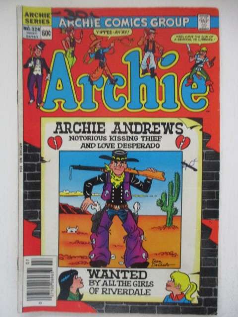 ARCHIE SERIES COMICS - ARCHIE WANTED - NO. 324 -  1983