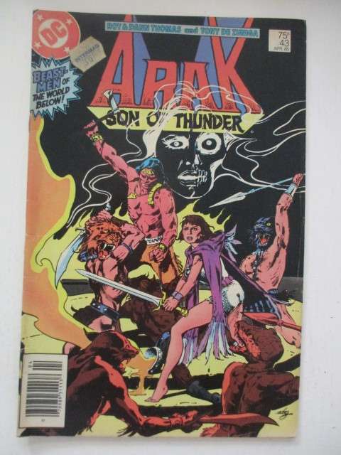 DC COMICS -  ARAK - NO. 43 -  1985