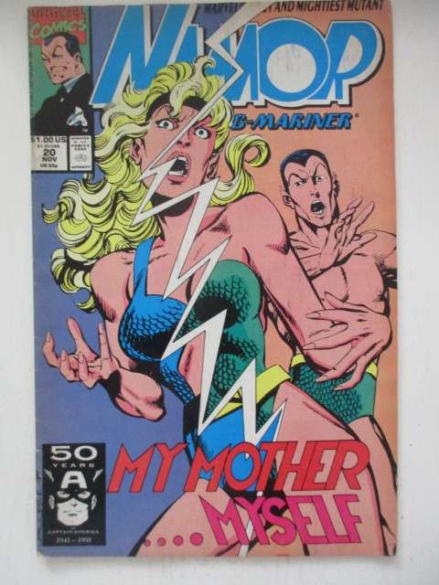 MARVEL COMICS - NAMOR - VOL. 1 NO. 20  - 1991