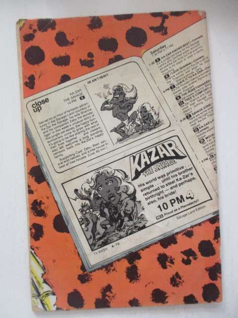 MARVEL COMICS - KA-ZAR THE SAVAGE  VOL. 1  NO. 32  - 1984