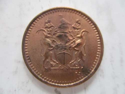RHODESIA  1/2c COIN UNCIRCULATED   - 1970
