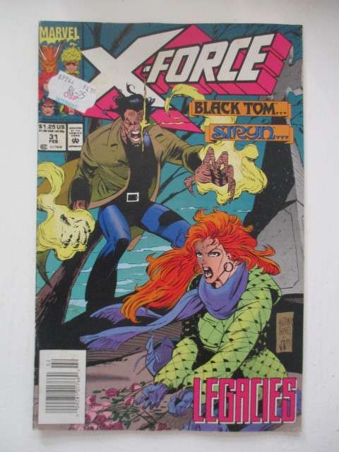 MARVEL COMICS - X-FORCE -  VOL. 1  NO. 31  -  1994
