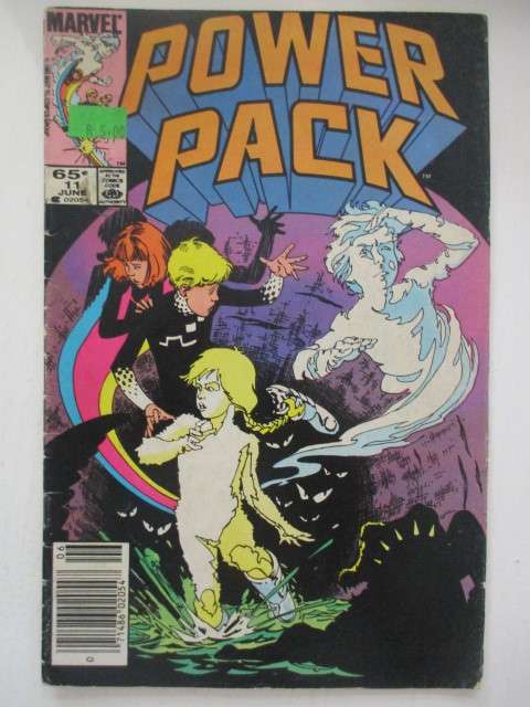 MARVEL COMICS - POWER PACK -  VOL. 1 NO. 11 -  1985