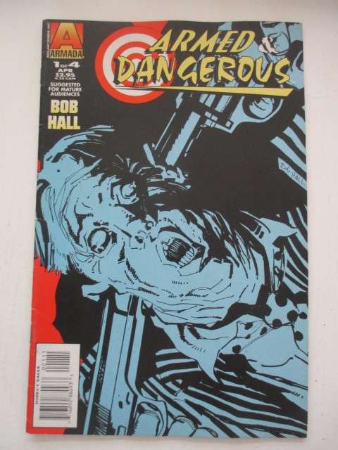 ARMADA COMICS - ARMED & DANGEROUS - VOL. 1  NO. 1 -  1996 AS NEW