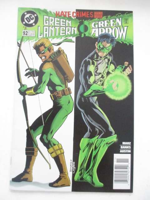 DC COMICS - GREEN LANTERN  AND GREEN ARROW  NO. 92 - 1997