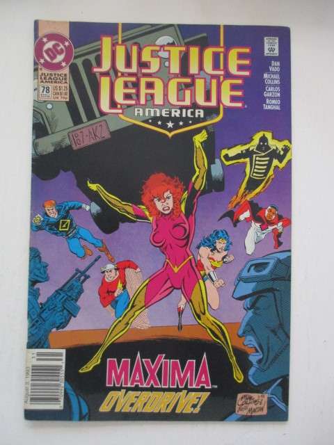 DC COMICS - JUSTICE LEAGUE NO. 78  - 1993