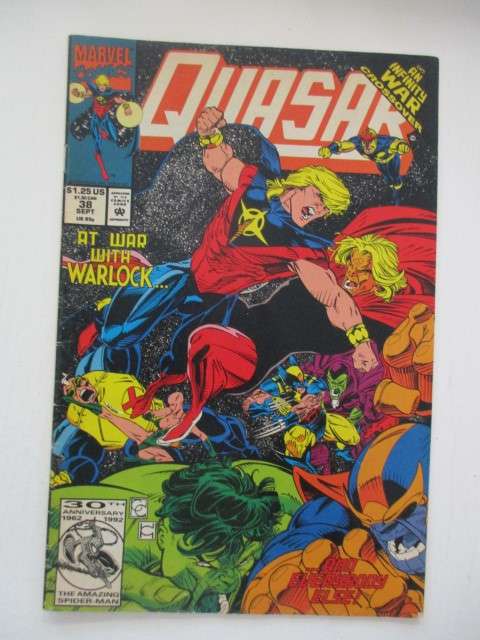 MARVEL COMICS - QUASAR - VOL. 1 NO. 38 - 1992