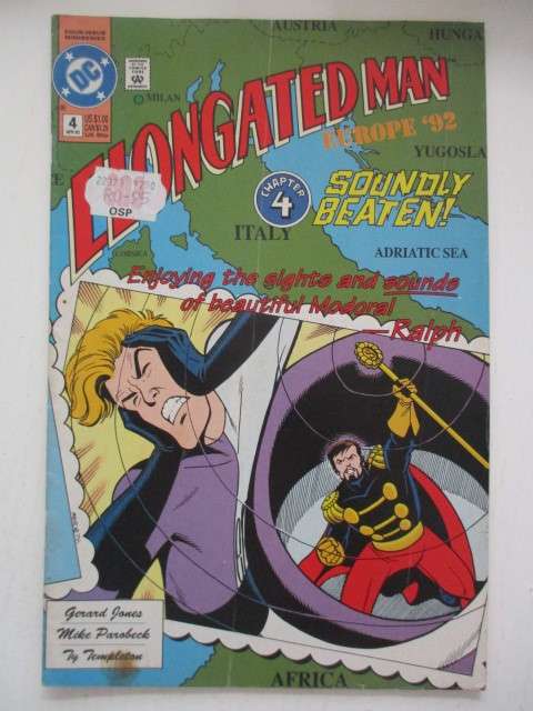 DC COMICS - ELONGATED MAN -  NO. 4  1992