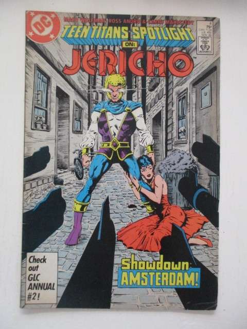 DC COMICS - TEEN TITANS SPOTLIGHT ON JERICHO - VOL. 4 - 1986