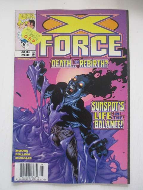 MARVEL COMICS - X-FORCE -  VOL. 1  NO. 80 - 1998