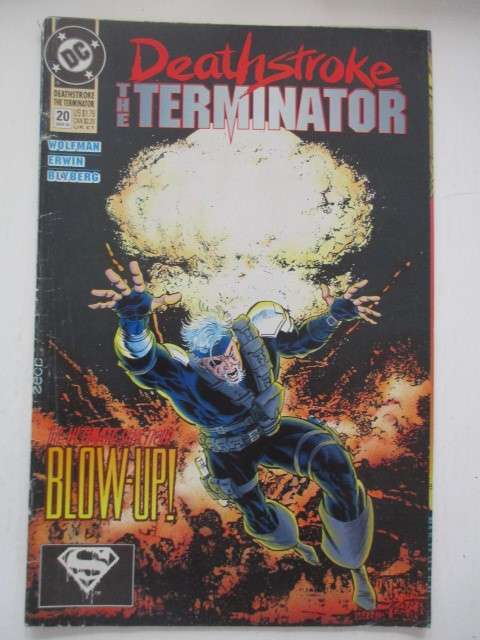 DC COMICS - DEATHSTROKE THE TERMINATOR - NO. 20 - 1993