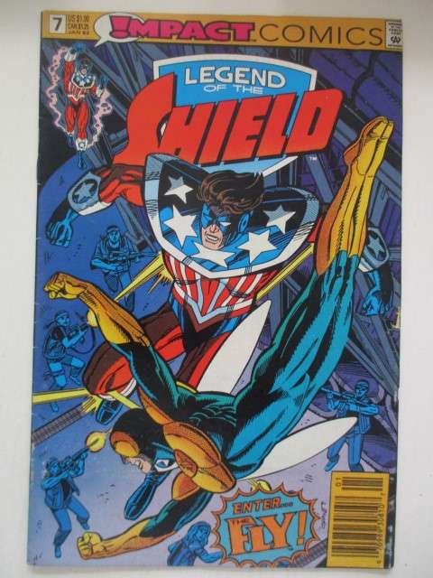 IMPACT COMICS - LEGEND OF HE SHIELD -  NO.7 -  1992