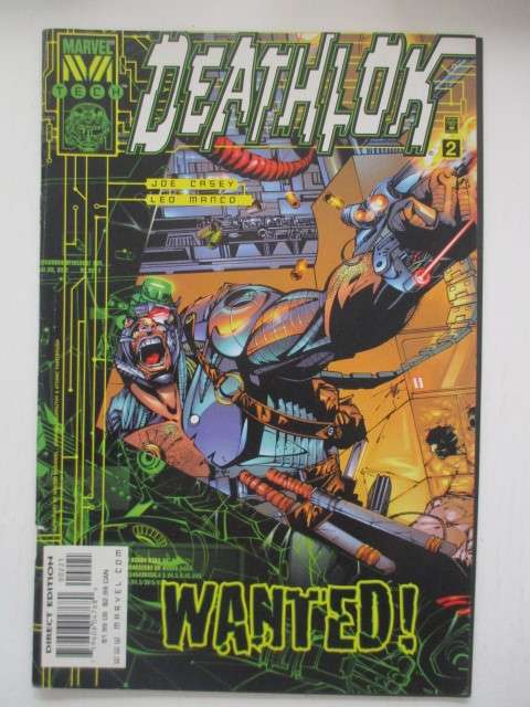 MARVEL COMICS - DEATHLOK - NO. 2  VOL. 2 - 1999