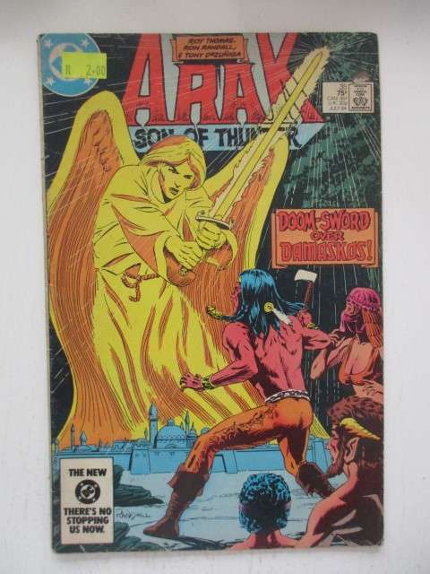 D COMICS - ARAK SON OF THUNDER - NO. 35 -  1984