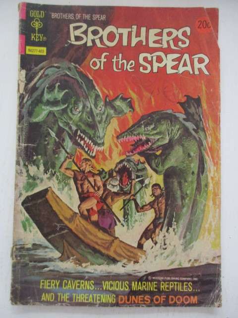 GOLD KEY COMICS - BROTHERS OF THE SPEAR -  NO. 8  1974