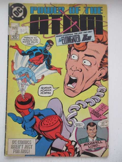 DC COMICS - POWER OF THE ATOM -  NO. 5 -  1988