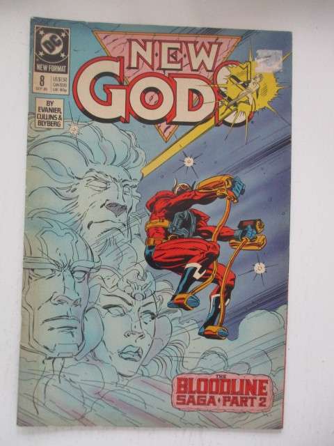 DC COMICS - NEW GODS - NO. 8 -  1989
