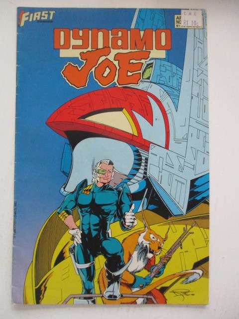 FIRST COMICS - DYNAMO JOE -  VOL. 1 NO. 6 - 1987