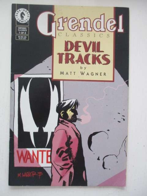 DARK HORSE COMICS - GRENDEL CLASSICS - DEVIL TRACKS  NO. 1 OF 2 -  1995