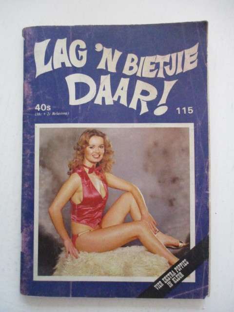 LAG N BIETJIE DAAR - AFRIKAANS HUMOUR  CARTOON STRIPS