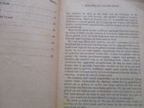 AFRIKAANS FICTION - STORIE  BOOK  DIGEST TYPE BOOK