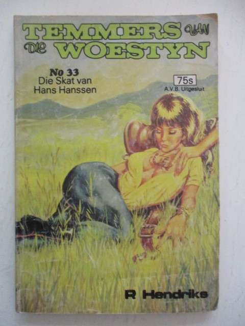 AFRIKAANS FICTION STORY BOOK - TEMERS VAN DIE WOESTYN