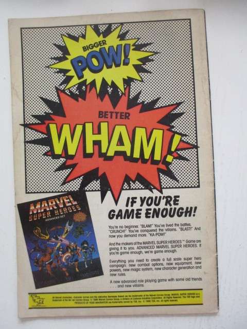 MARVEL COMICS - MERC  VOL. 1  NO. 6  - 1987