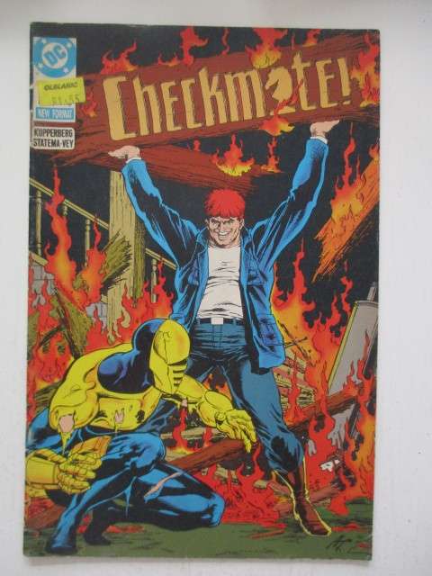 DC COMICS - CHECKMATE -  NO. 9  - 1988