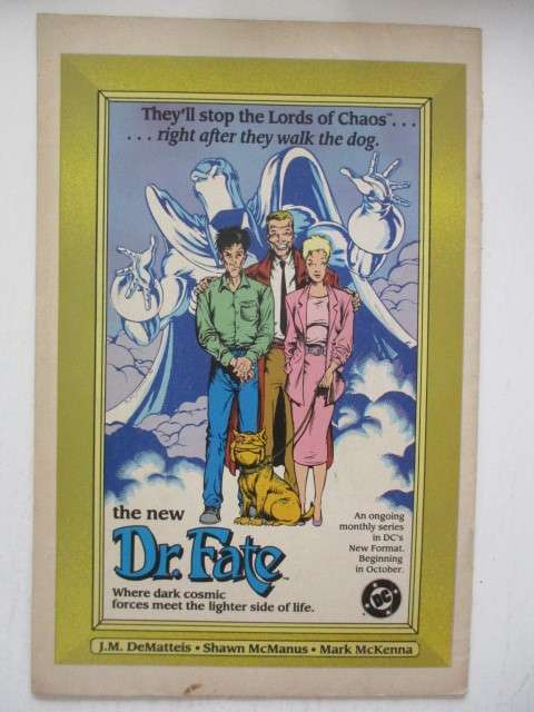 DC COMICS - CHECKMATE -  NO. 9  - 1988