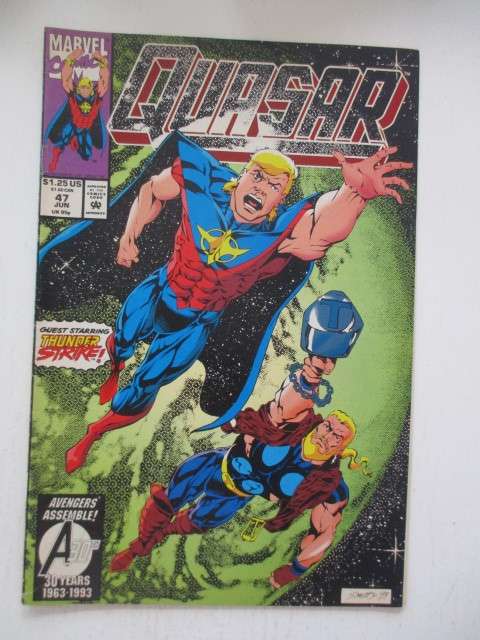 MARVEL COMICS - QUASAR  VOL. 1  NO. 47  - 1993