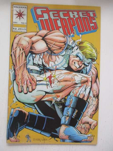VALIANT COMICS - SECRET WEAPONS -  VOL. 1 NO. 4 - 1993