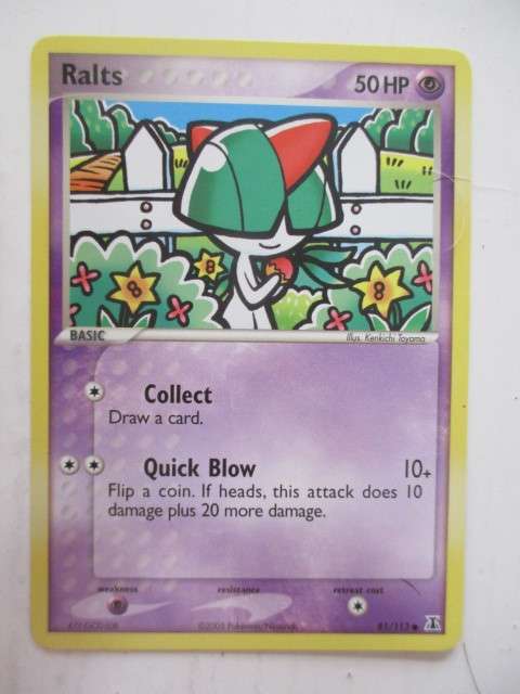 POKEMON TRADING CARD - 2005 RALTS - MINT CONDITION CARD