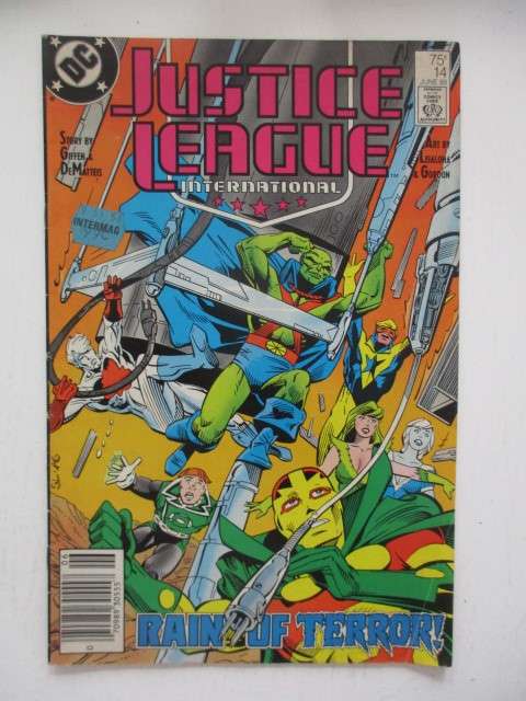 DC COMICS - JUSTICE LEAGUE  NO. 14 - 1988