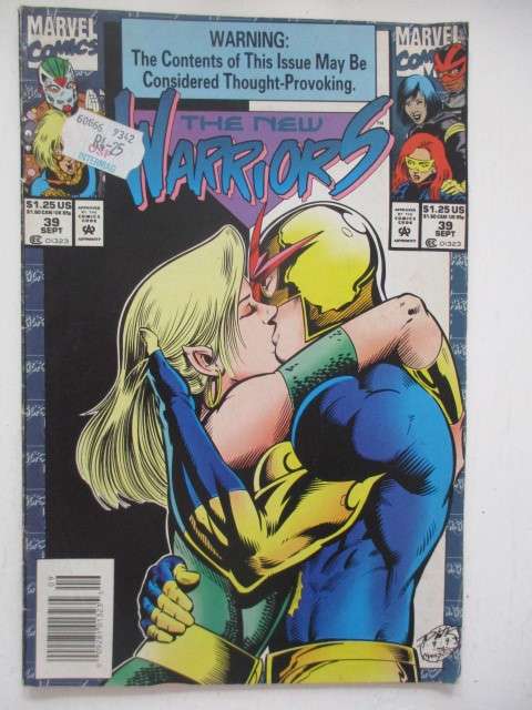 MARVEL COMICS - THE NEW WARRIORS -  VOL. 1  NO. 39 -  - 1993