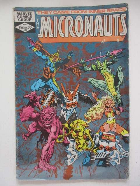 MARVEL COMICS - THE MICRONAUTS -  VOL. 1 NO. 38 -  1982
