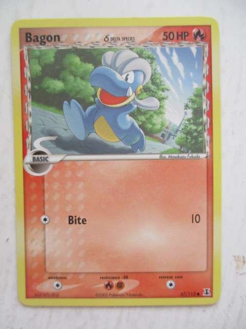 POKEMON TRADING CARD - 2005 BAGON - MINT CONDITION