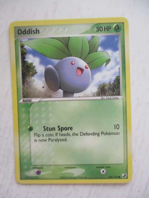 POKEMON TRADING CARD - 2005  - ODDISH  - CARD IN MINT CONDITION