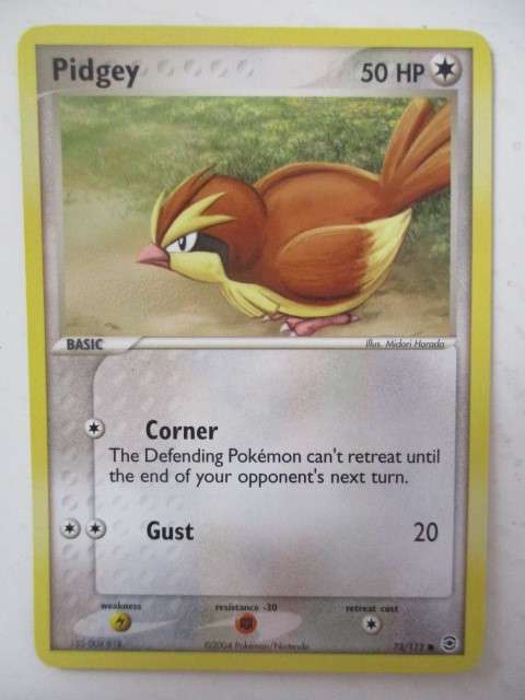 POKEMON  TRADING CARD -  2004 - PIDGEY - CARD IN MINT CONDITION