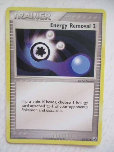 POKEMON TRADING CARD -  2005 - TRAINER - ENERGY REMOVAL 2 - CARD IN MINT CONDITION