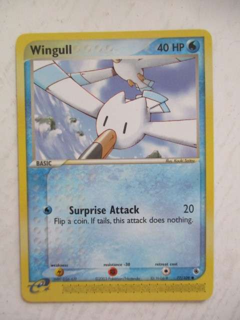 POKEMON TRADING CARD - WINGULL  - 2003 - CARD IN MINT CONDITION