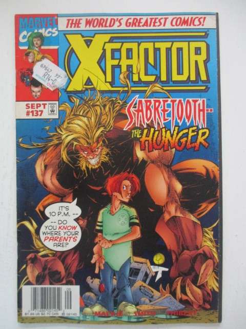 MARVEL COMICS - X-FACTOR -  VOL. 1  NO. 137 -  1997