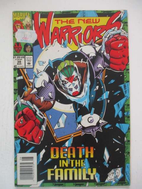 MARVEL COMICS - THE NEW WARRIORS -  VOL. 1  NO. 38  1993