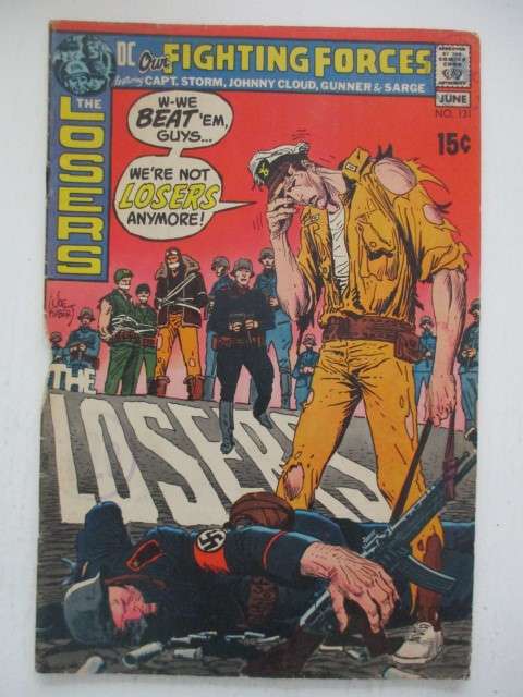 DC COMICS - OUR FIGHTING FORCES  NO. 131 - 1971