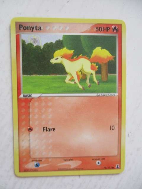 POKEMON TRADING CARD -  2005 - PONYTA - CARD IN MINT CONDITION