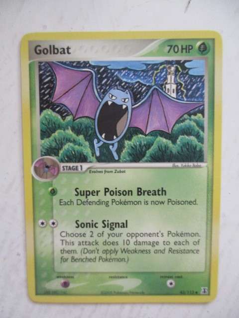 POKEMON TRADING CARD - 2005 - GOLBAT - CARD IN MINT CONDITION