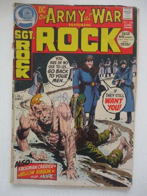 DC COMICS - OUR ARMY AT WAR  - SGT. ROCK -  VOL. 21  NO. 246  - 1972