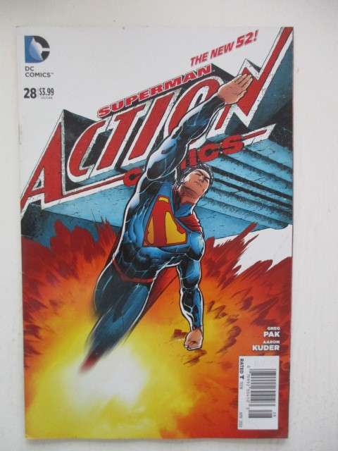 DC COMICS - SUPERMAN ACTION  NO. 28 - 2014 AS NEW CONDITION