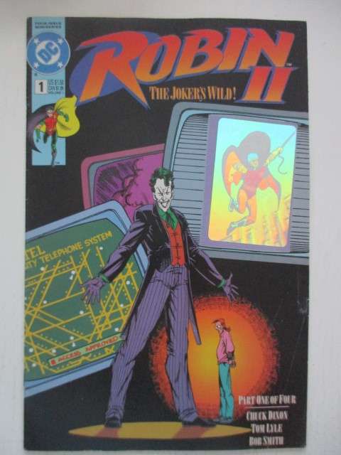 DC COMICS - ROBINII NO. 1   1993 WITH HOLOGRAM AS NEW