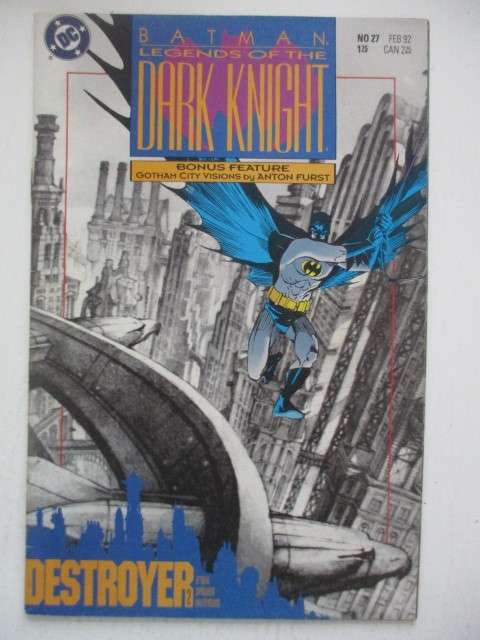DC COMICS BATMAN LEGENDS OF THE DARK KNIGHT  NO. 27  - 1992 AS NEW